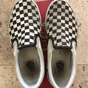 Checkered Vans